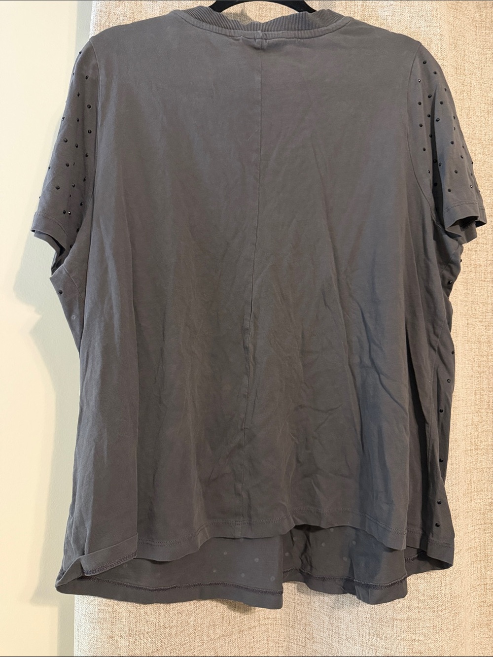 Vero Moda V Neck Jewel Detail Jersey Knit 2X - Picture 5 of 5